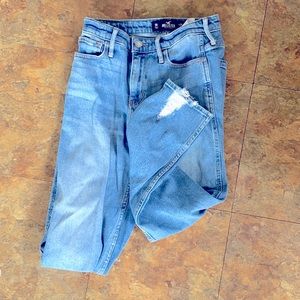 High-rise mom jeans
